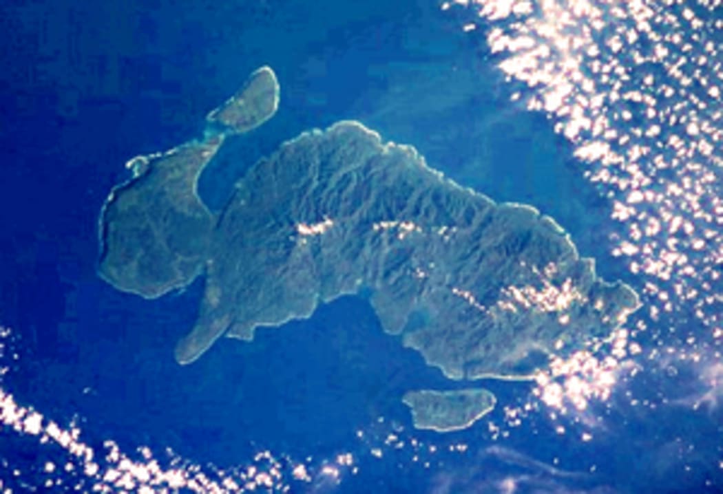 NASA picture of Nende, known also as Santa Cruz, in Solomon Islands' Temotu province.