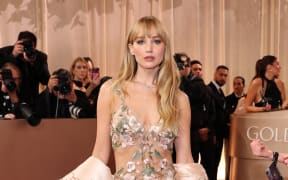 Jennifer Lawrence attends the 83rd Annual Golden Globe Awards at The Beverly Hilton on January 11, 2026 in Beverly Hills, California.