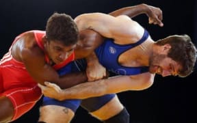 NZ wrestler Craig Miller.