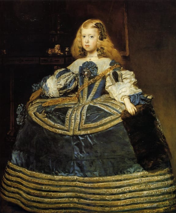 Infanta Margarita Teresa in a Blue Dress, Diego Velazquez