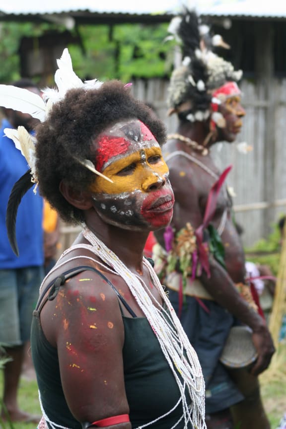 A PNG voter