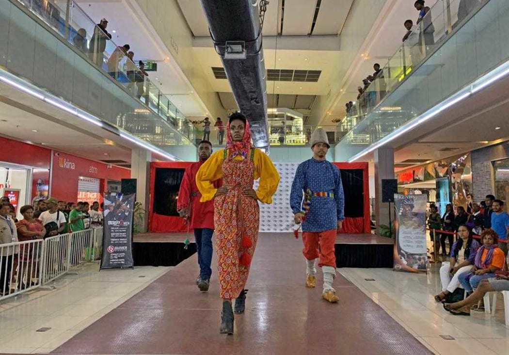 Russian costumes on show at PNG Fashion Week 2019