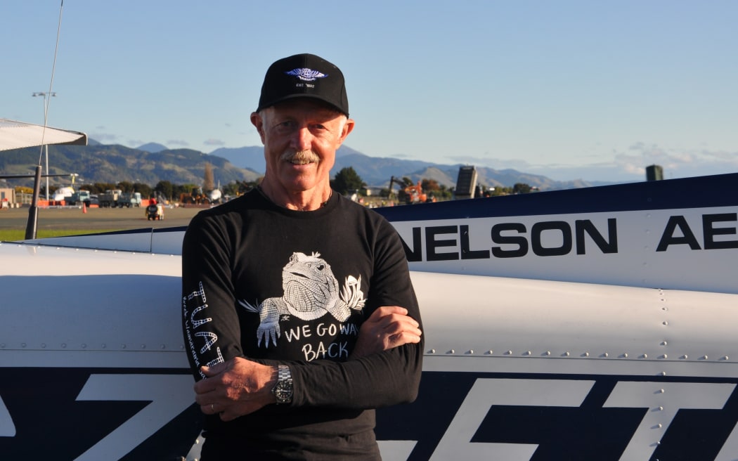 Brook Waimarama Sanctuary volunteer and_pilot Erwin_Oberhumer