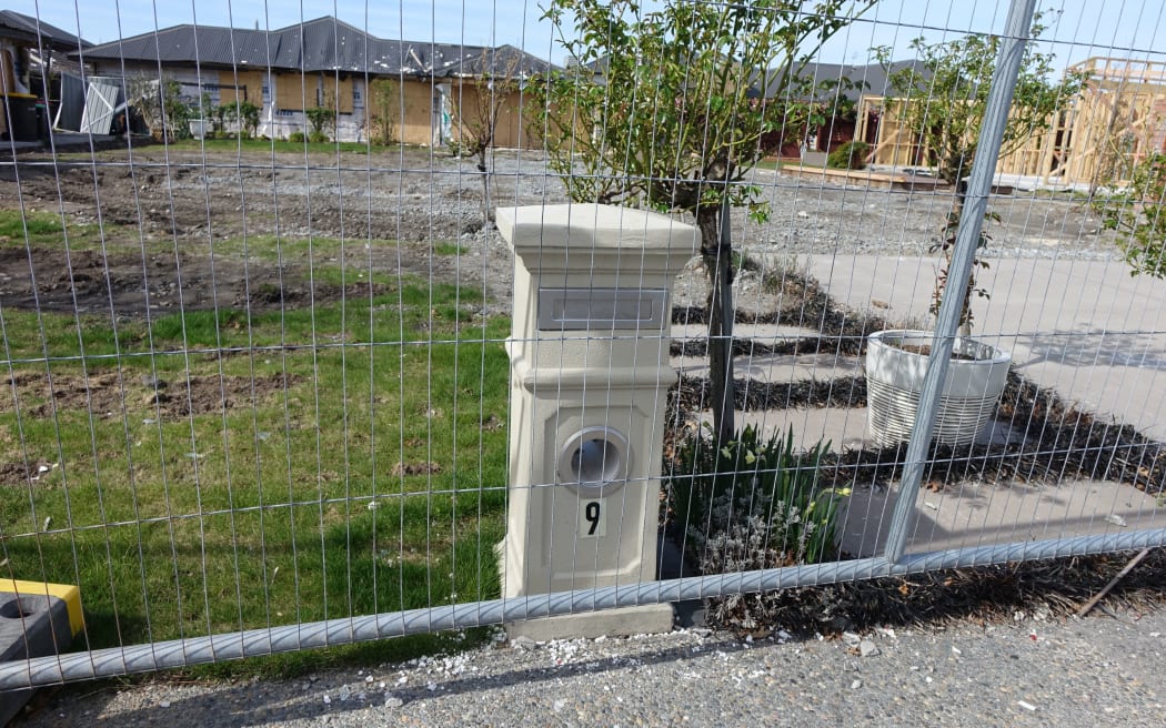 The house in the Christchurch suburb of Northwood where the gas explosion happened
