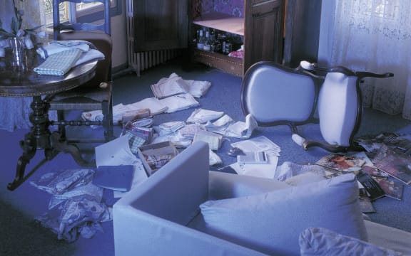 Burgled house