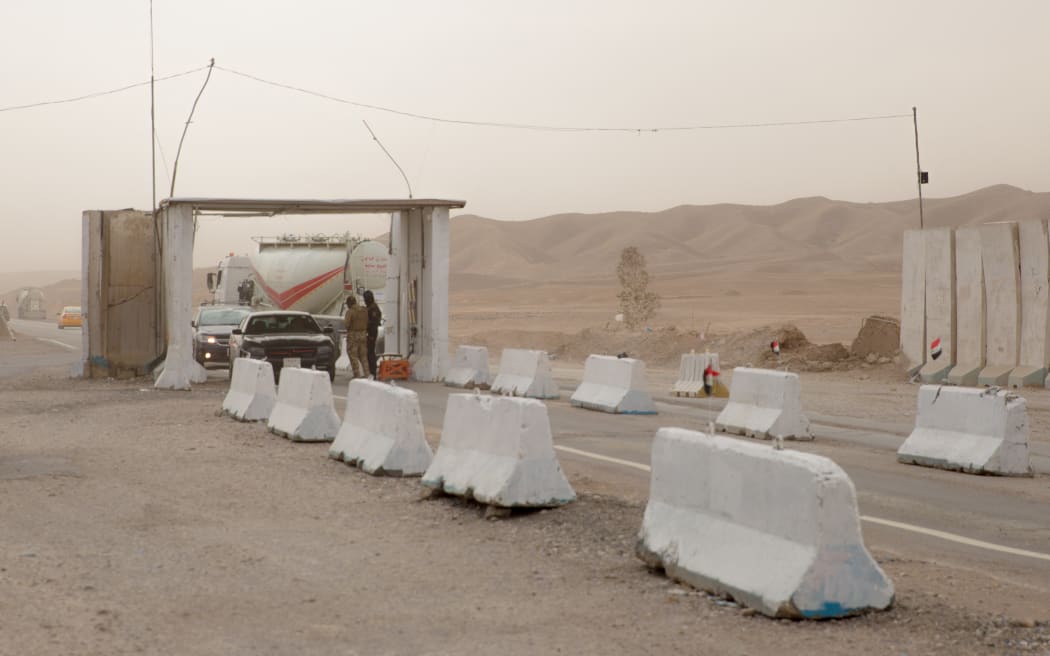 Kirkouk province, Iraq, 2021/10/13. Due to the resurgence of the Islamic state in central Iraq, the forces of the 5th Iraqi police division are leading a merciless hunt for jihadists in the Kirkuk-Salah ad Din-Diyala triangle.