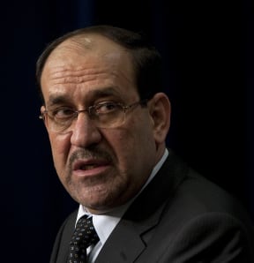 Prime Minister Nouri al-Maliki.