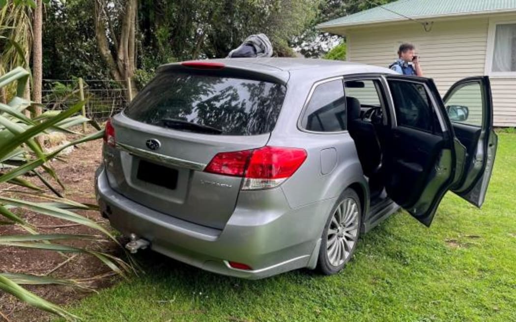 Operation Balance recovered vehicle in Waikato