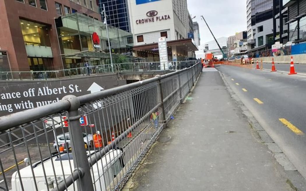 The Crown Plaza hotel in Auckland.