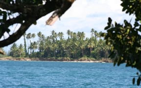 Sea front in Madang, Papua New Guinea.