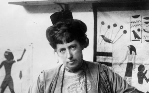 Frances Hodgkins in 1920 when the Hampstead Gallery, London, held an exhibition of her work.