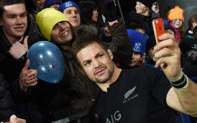 Fan favourite All Blacks captain Richie McCaw.