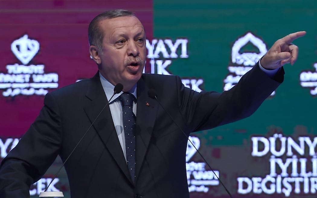 Turkish President Recep Tayyip Erdogan
