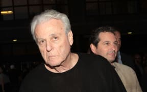 Screenwriters William Goldman (front) and Scott Frank