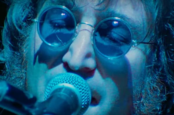 John Lennon performing in New York.