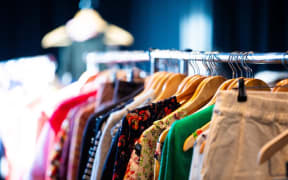 About 500 clothes were swapped at the Kowtow clothing swap.