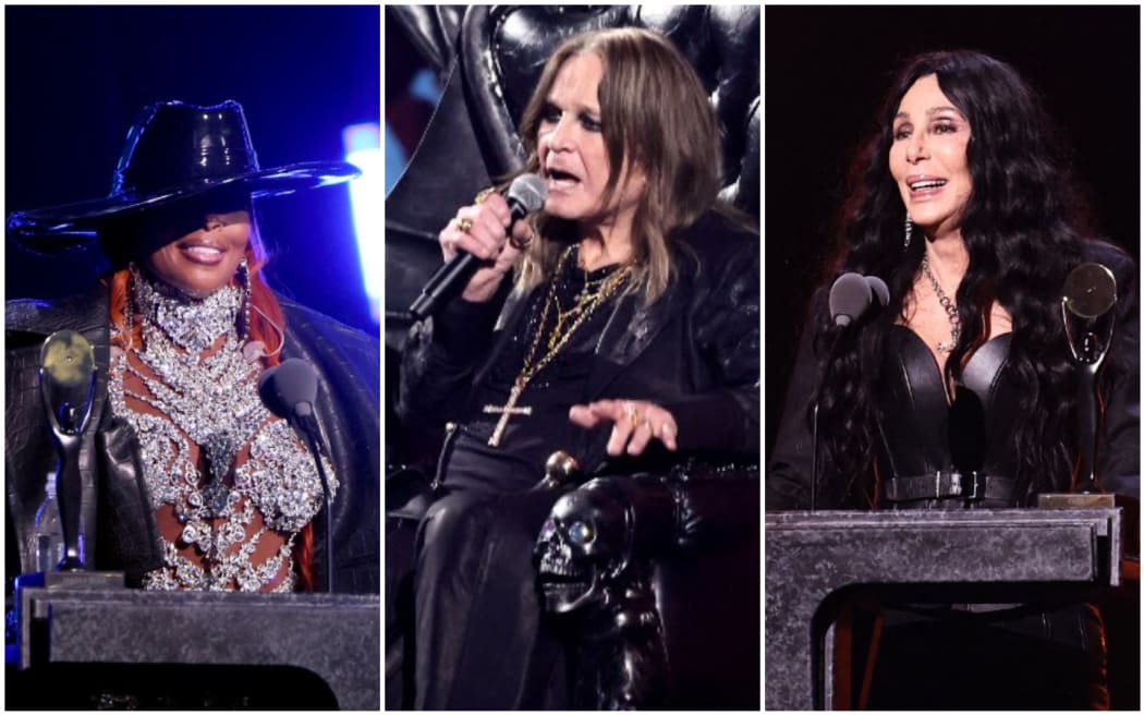 Cher, Mary J. Blige and Ozzy Osbourne were among this year's Rock and Roll Hall of Fame inductees