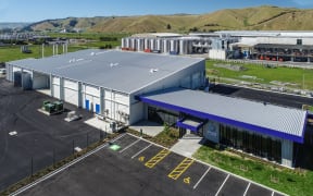 An aerial view of Sanford's new Bioactives plant in Blenheim.