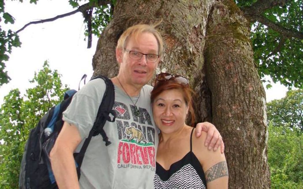 Peter Sjölund (L) and Anita Purcell-Sjölund. (R)