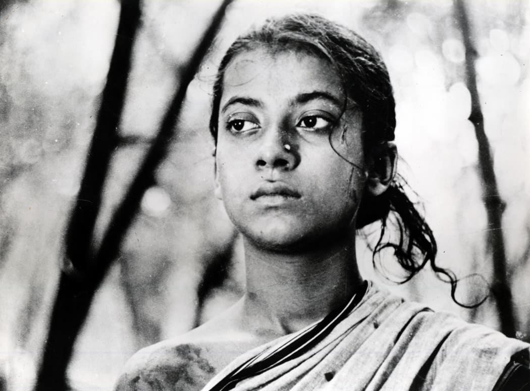 Uma Das Gupta as the doomed Durga in Pather Panchali.