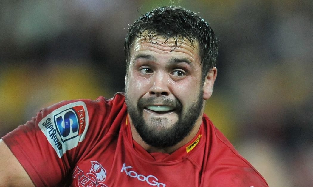 James Hanson in action for the Reds, 2012.