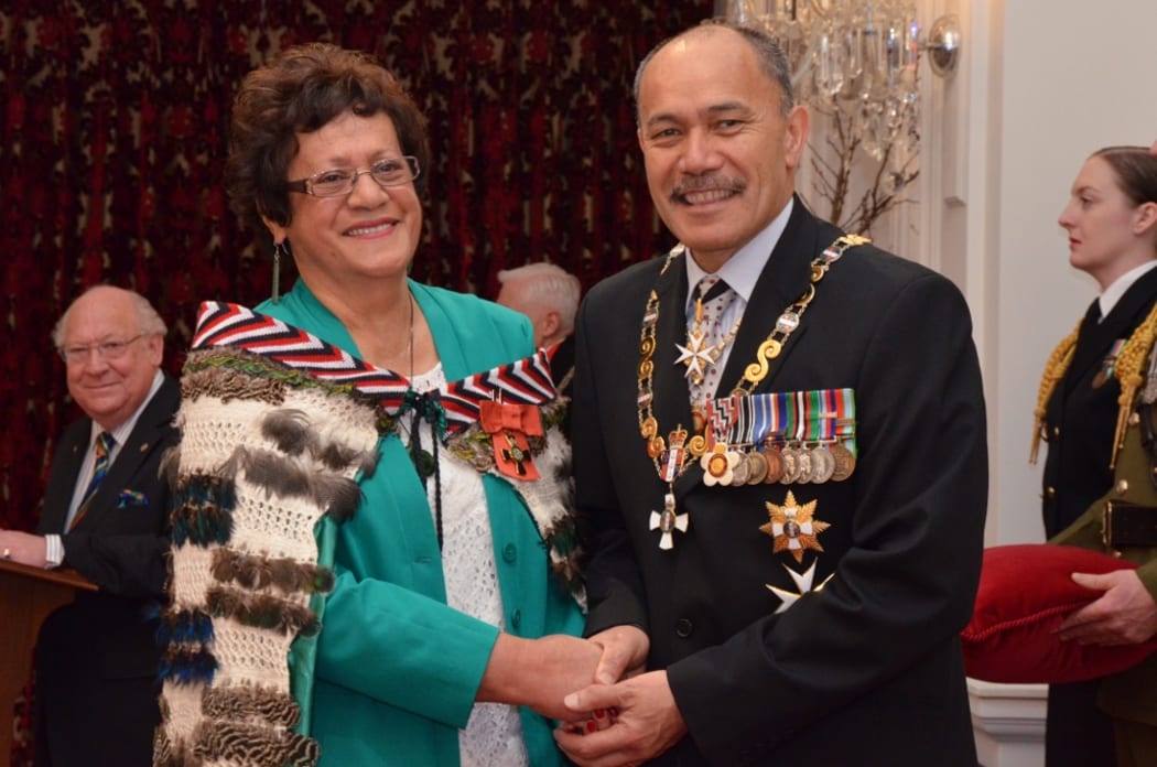 Kataraina O'Brien, of Ngāti Awa, Ngāti Pikiao and Ngāti Maniapoto, was made an Officer of the New Zealand Order of Merit.