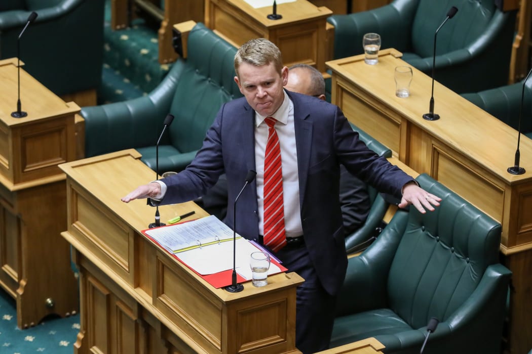 Chris Hipkins in the House