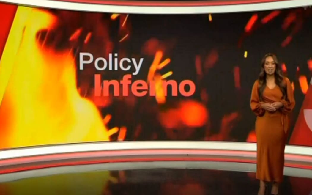 Newshub at 6 sums up the 'bonfire of the policies' announced by the PM this week.