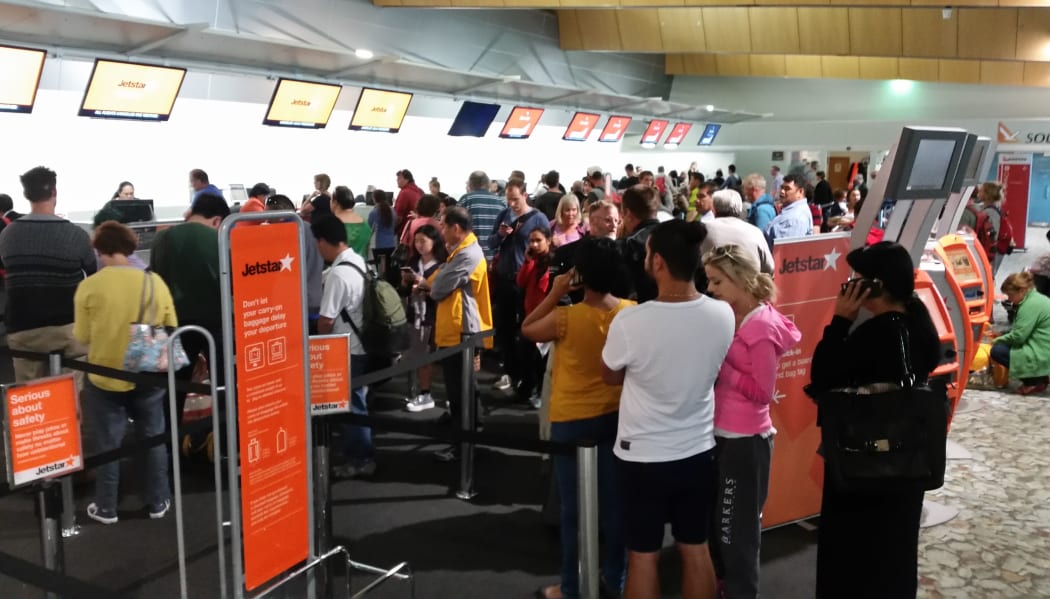 Passengers are in for a long wait.