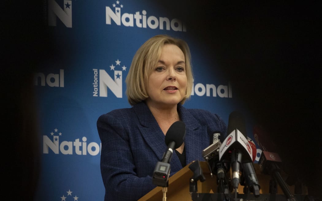 Judith Collins announces her new lineup