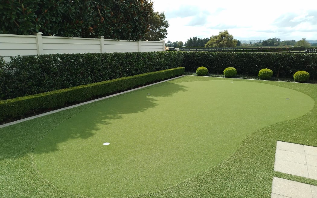 An example of Don McGovern's grounds work.