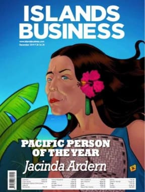 Jacinda Ardern has been named Pacific Person of the Year by regional publication Islands Business magazine.