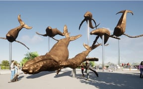 Whale Song will be New Zealand’s largest public sculpture (artists image)