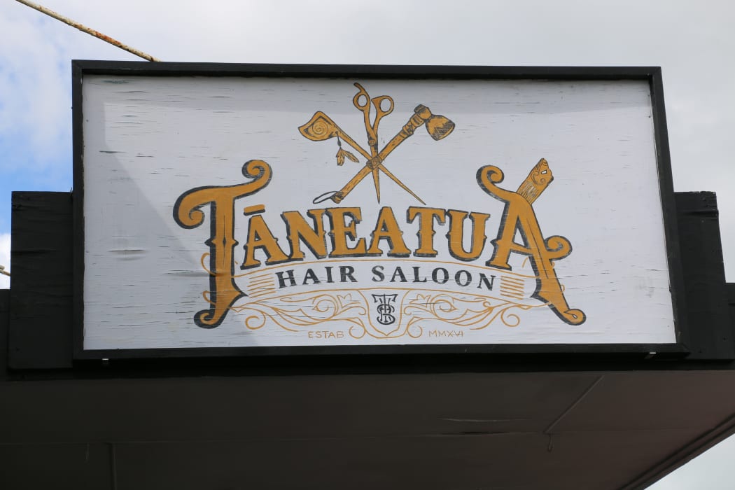 The Hair Saloon space used to be the local butchery.