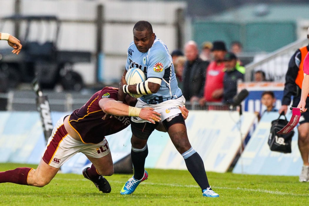 Fiji rugby legend Rupeni Caucanibuca during his second stint with Northland in 2013.