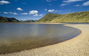 Te Wairewa, also known as Lake Forsyth, is pictured here in October 2006.