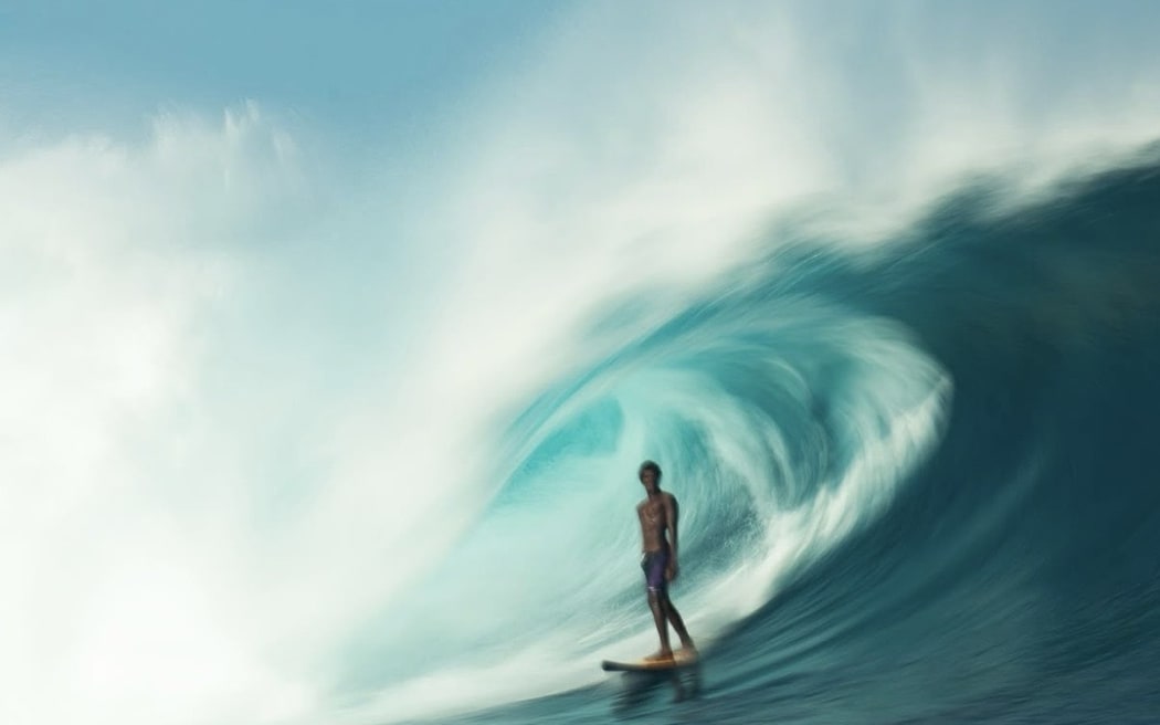 @kanebrownphoto. James Kusitino riding the wave.