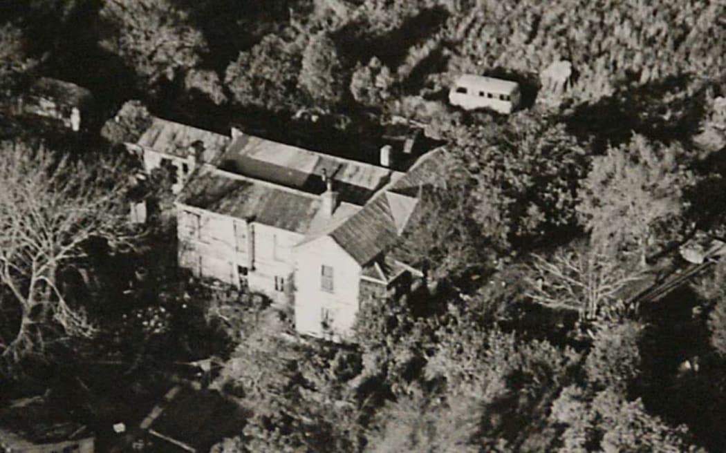 The Bain property at 65 Every Street, Dunedin, as photographed by the police in 1994.