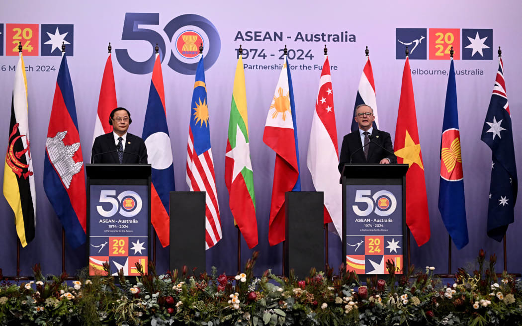 Australia and ASEAN call for restraint in South China Sea, ceasefire in Gaza
