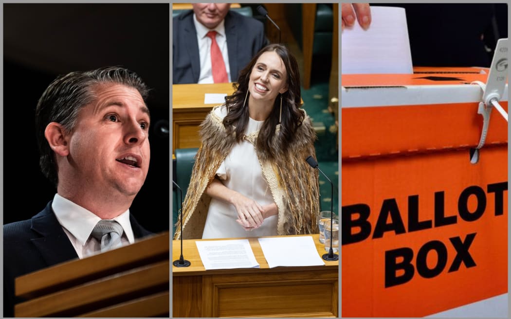 Michael Wood, Dame Jacinda Ardern, ballot box