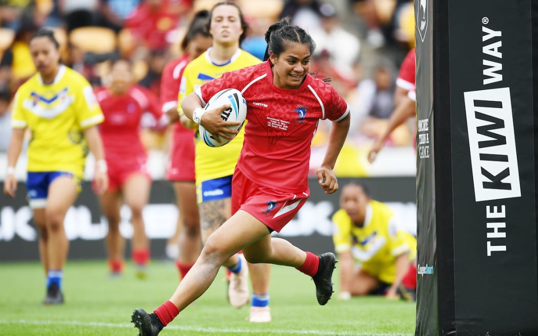Tonga women v Niue women, Clash of the Pacific Women's International Rugby League at Mt Smart Stadium, Auckland on Saturday 7th November 2020.
Â© Copyright photo: Andrew Cornaga / www.photosport.nz