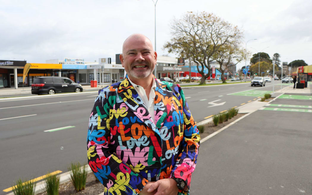 Pride advocate Gordy Lockhart after the September council meeting where the rainbow crossing was approved. LDR single use only