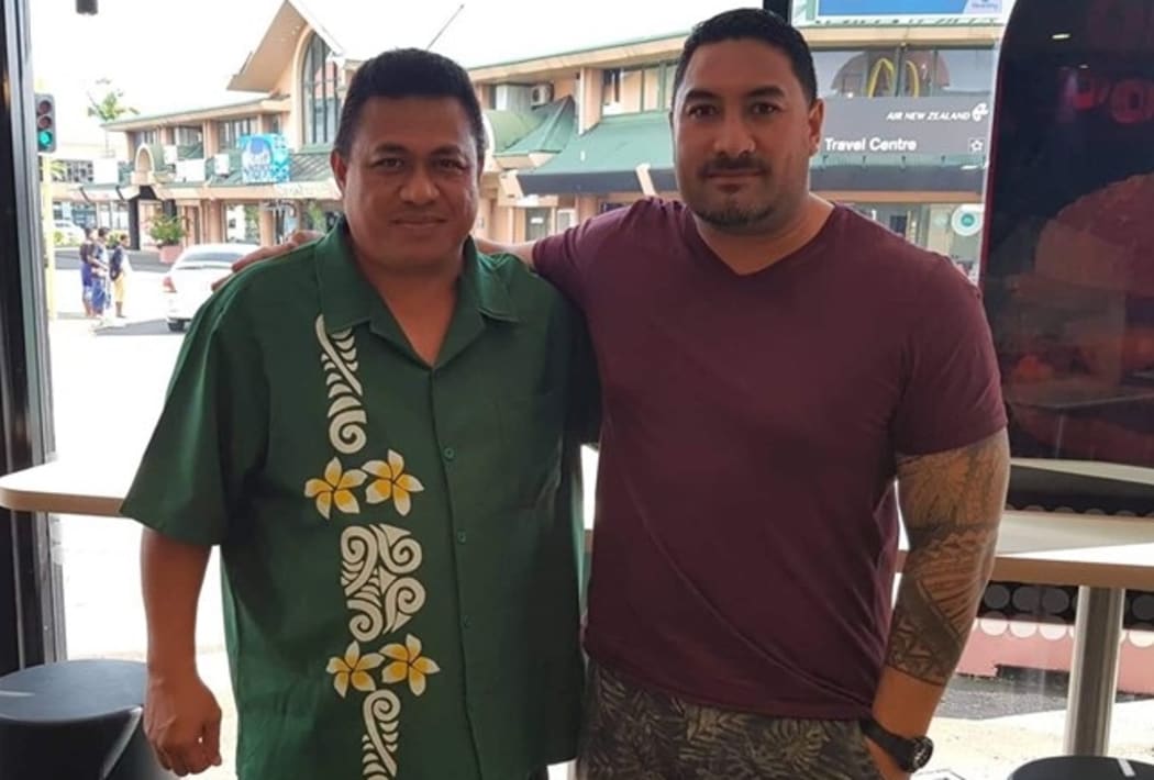 American Samoa Sports Minister, Roy Ausage, and President of Samoa Tag Incorporated JP Leota.