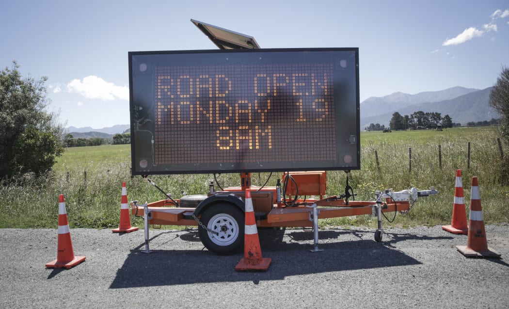 Inland road opened today.