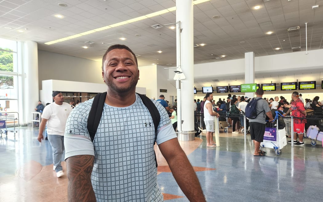 Rapone is travelling back to Fiji to spend Christmas with family.