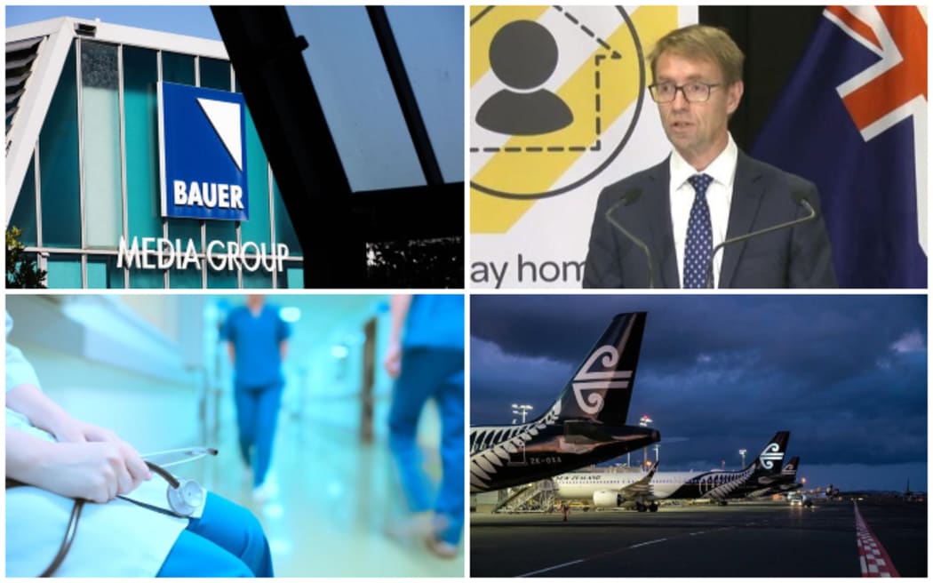 Bauer Media announced its closure in NZ, the country had its biggest one day increase in Covid-19 cases and Air NZ slashed its domestic services by 95 percent.
