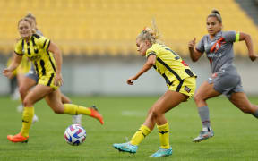 Alyssa Whinham of the Wellington Phoenix.