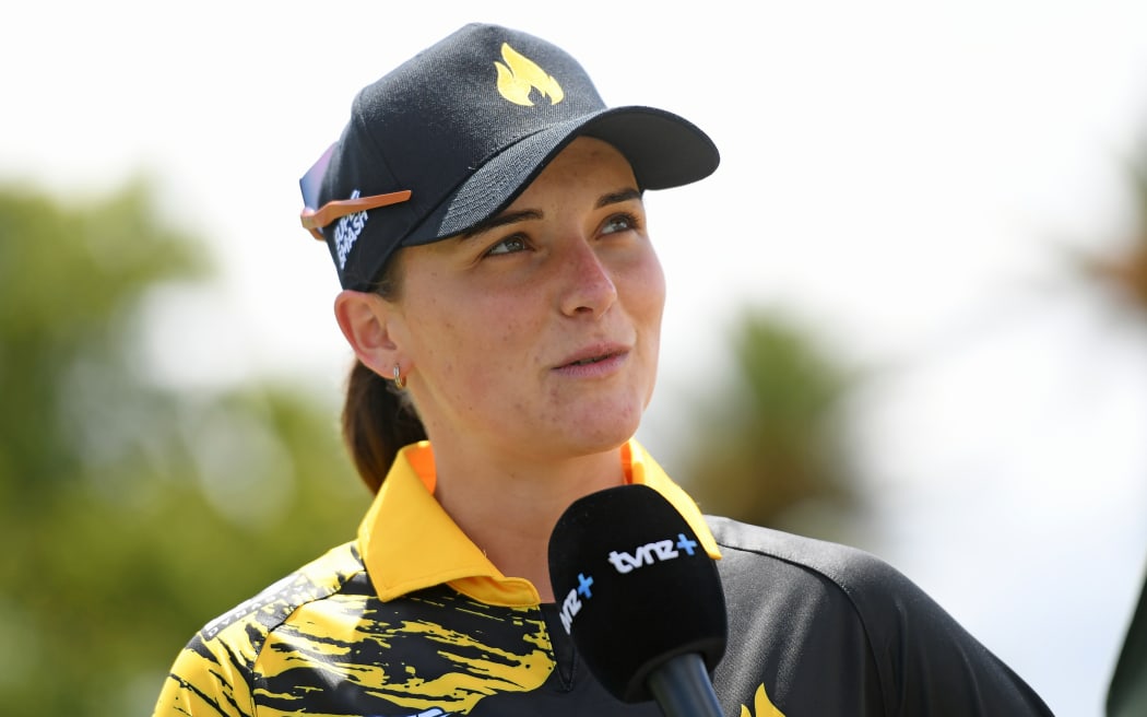 Wellington Blaze captain Amelia Kerr.