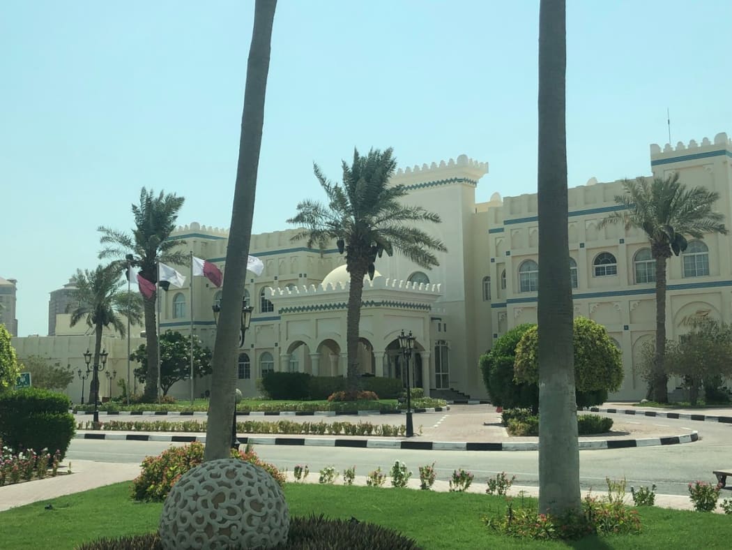 the US and Taliban are meeting in Doha Qatar to find a way to end the conflict in Afghanistan.