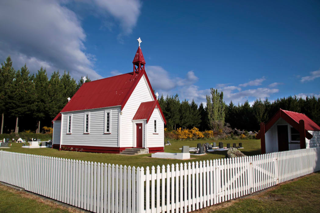 A small chapel in Waitetoko, Lake Taupō.